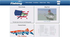 Desktop Screenshot of findthefishing.com